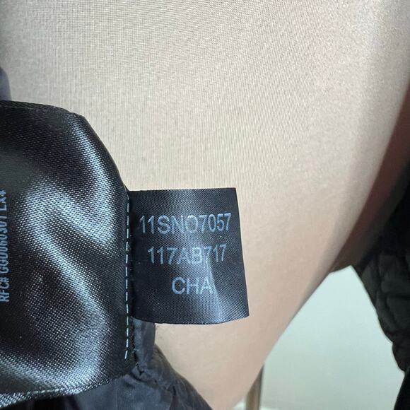 Guess Wool Blend Military Field Jacket Large Mens Coat Quilted Insulated Gray - Picture 11 of 13